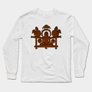 Lord Mahavira jainism Long Sleeve T-Shirt